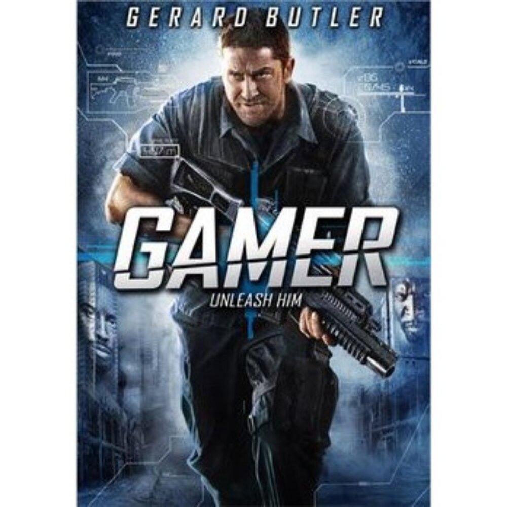 Gamer 2009 DVD Gerard Butler Lionsgate Action Thriller Widescreen Edition